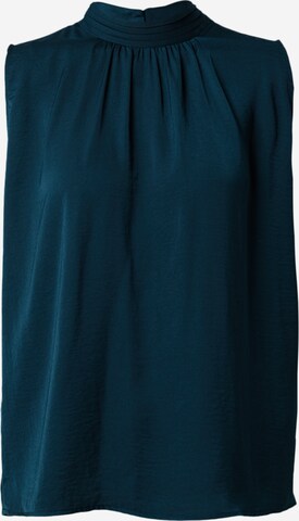 SAINT TROPEZ - Blusa 'Aileen' em azul: frente