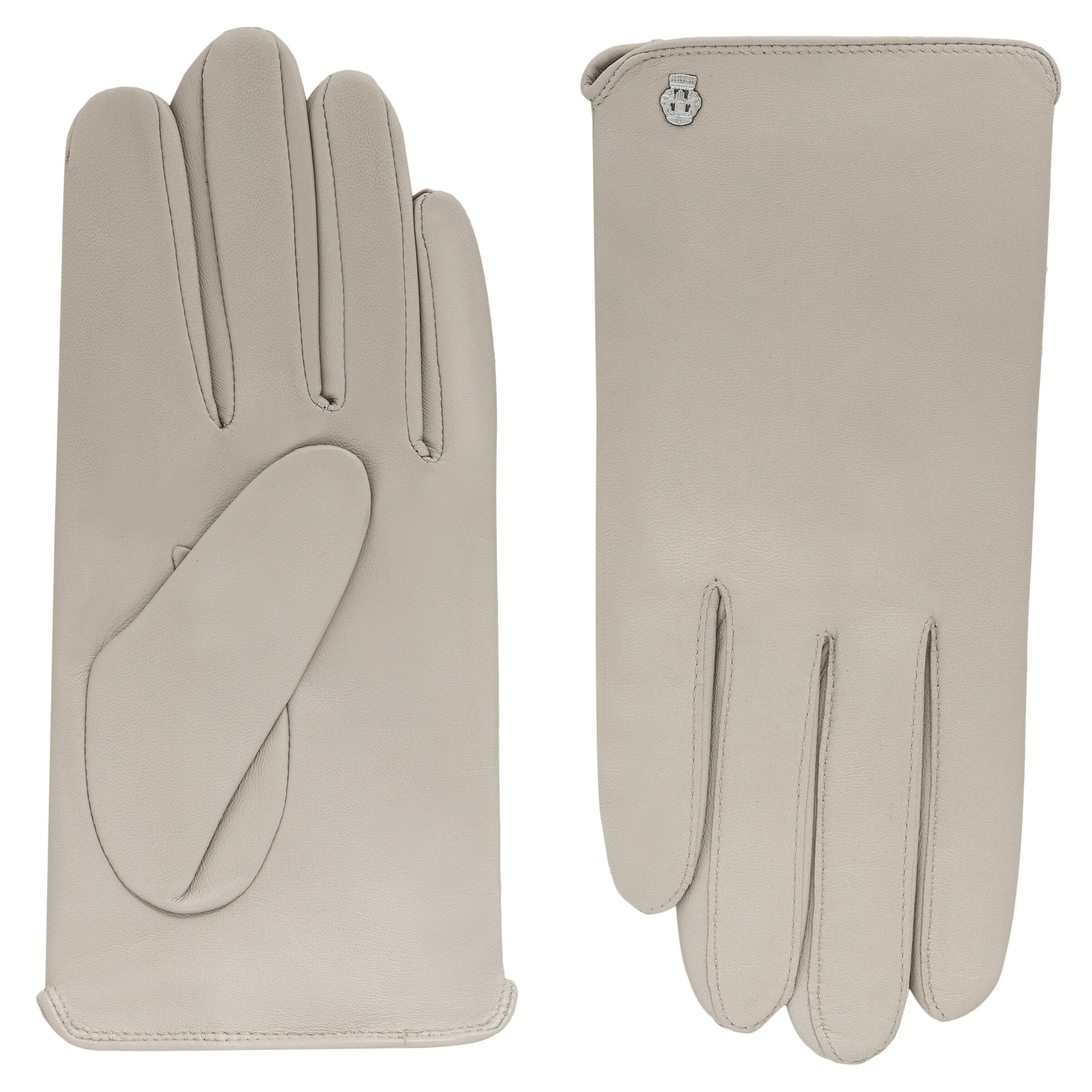 Mezzoguanti 'NEW YORK' di Roeckl in grigio: frontale