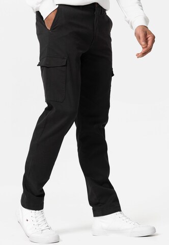 INDICODE JEANS Regular Cargo Pants ' Walmie ' in Black