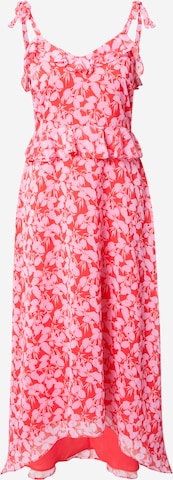 Wallis Letní šaty – červená: přední strana