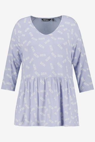 T-shirt Ulla Popken en violet : devant