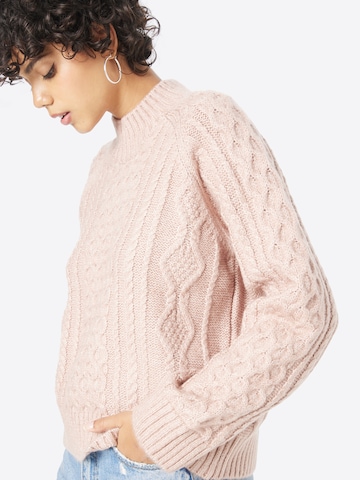 ABOUT YOU Sweater 'Nadia' in Pink