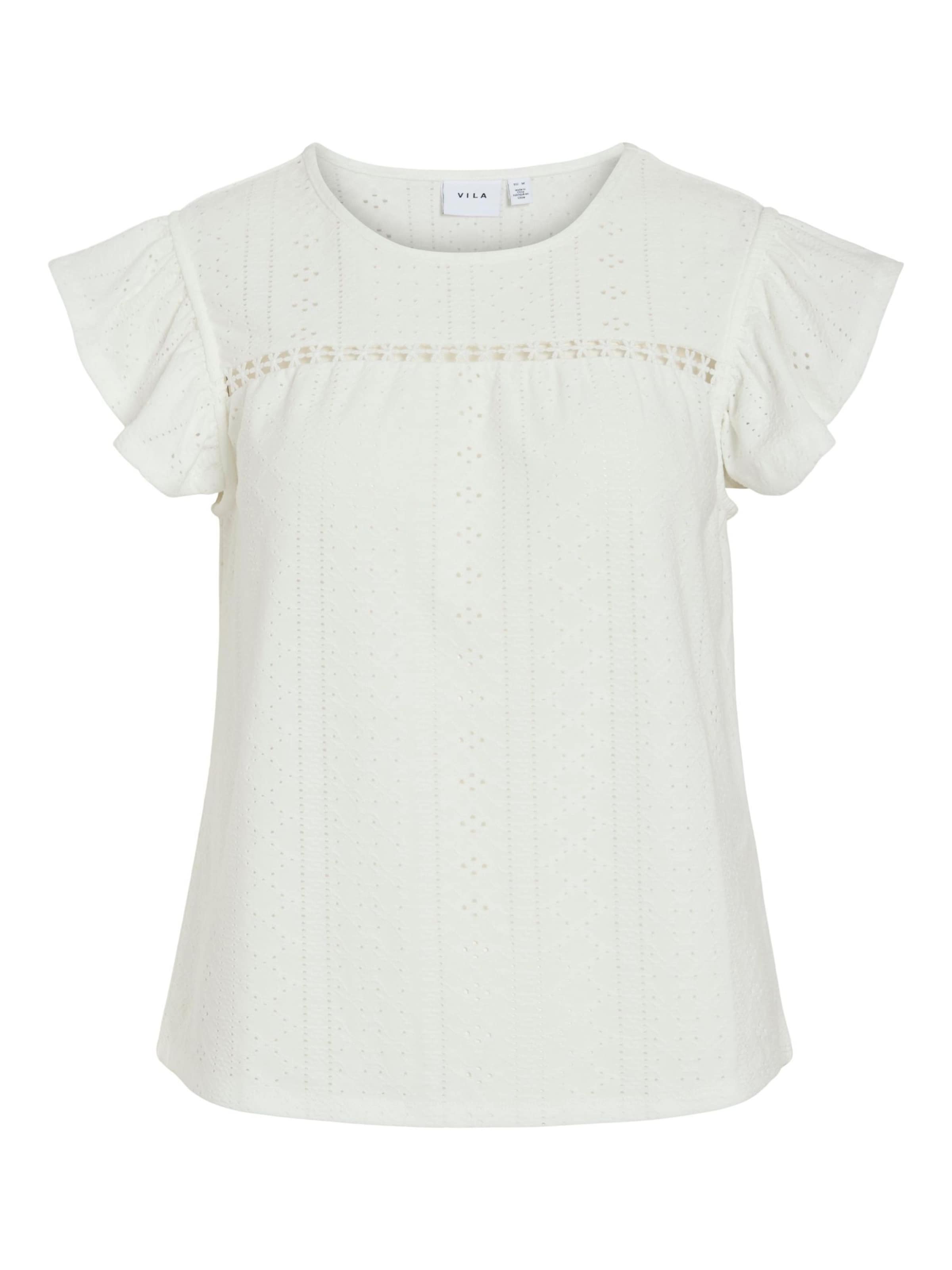 VILA Блуза 'VIPointa' в бяло, Преглед на продукта