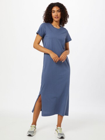 basic apparel Jurk 'Rebekka' in Blauw: voorkant