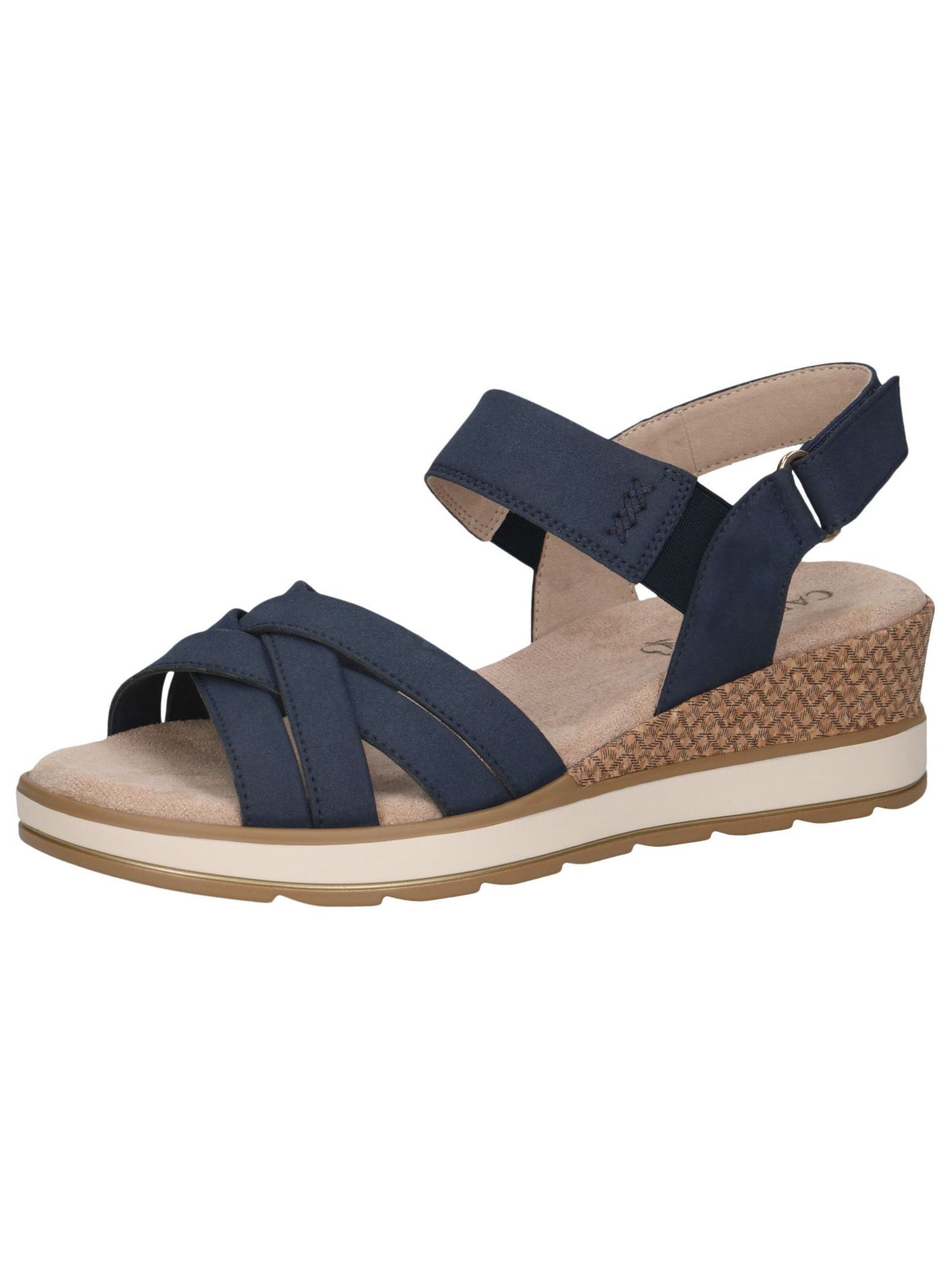 CAPRICE Sandale in Blau: Vorderseite