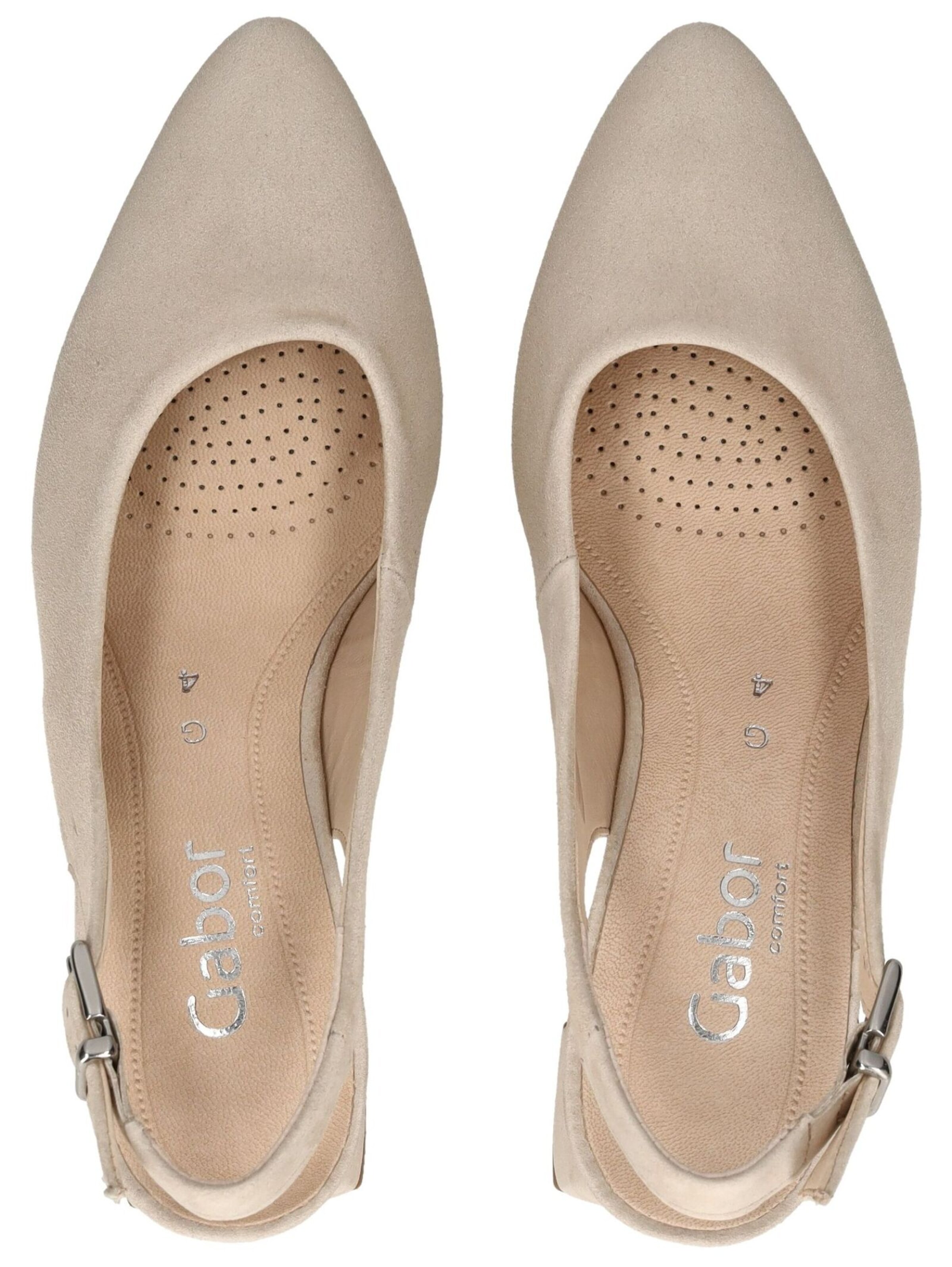 Décolleté sling di GABOR in beige