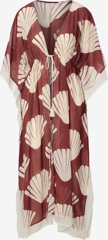 LingaDore Kimono in Brown: front