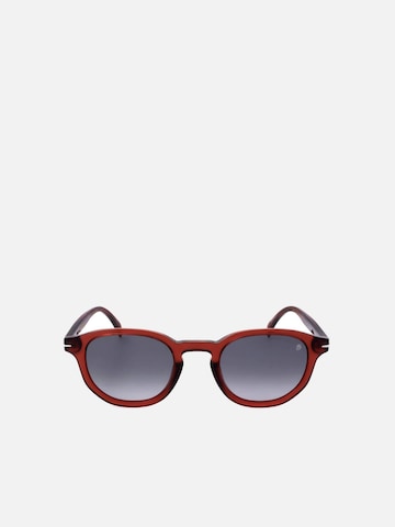 David Beckham Sunglasses in Red: front