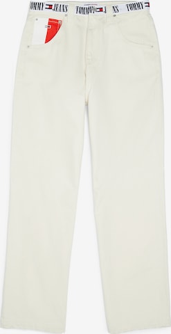 Tommy Jeans Loosefit Jeans 'Aiden' in Beige: voorkant