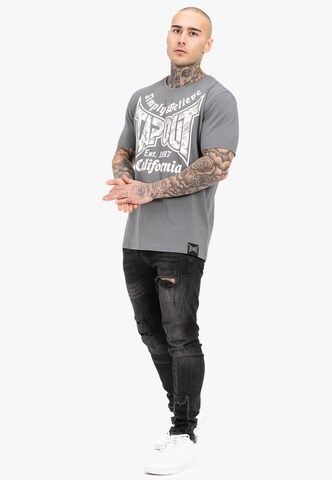 Tapout Majica 'HAILY BE' | siva barva