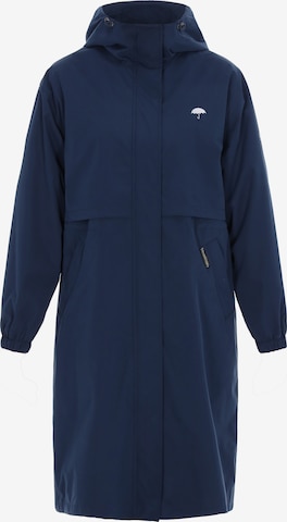 Schmuddelwedda Functionele mantel 'Functional' in Blauw: voorkant