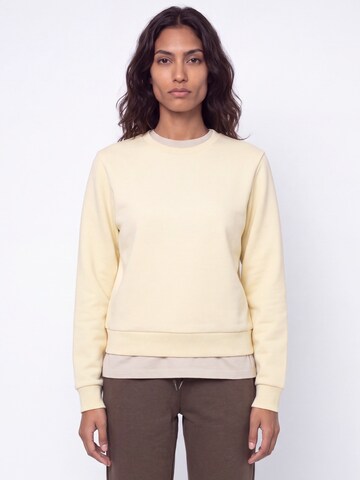 JJ Rebel - Sudadera 'JREBWVERA' en amarillo: frente