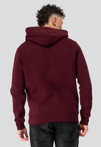 LONSDALE Sweatshirt 'Wolterton' in Rood