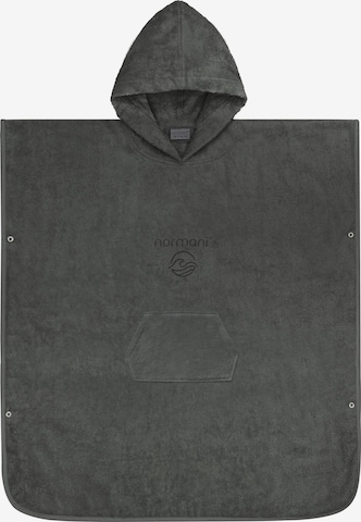 normani Bathrobe short 'Sitra' in Grey: front