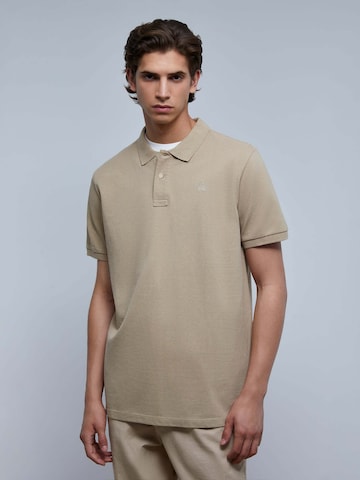 Scalpers T-shirt i beige: framsida