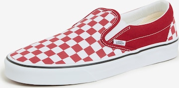 raudona VANS Batai be raištelių 'Classic': priekis