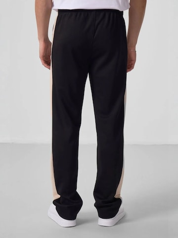 Wide Leg Pantalon Tommy Life en noir