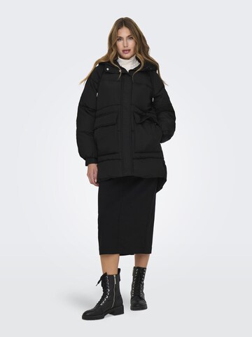 Manteau d’hiver 'FIE' ONLY en noir