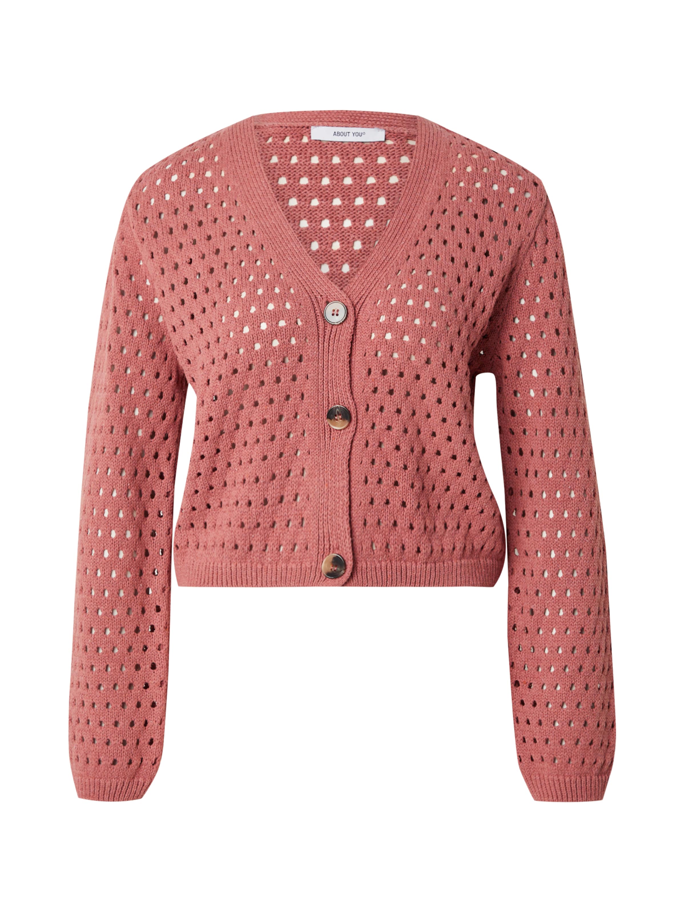 ABOUT YOU - Cárdigan 'Cecile' en rosa: frente