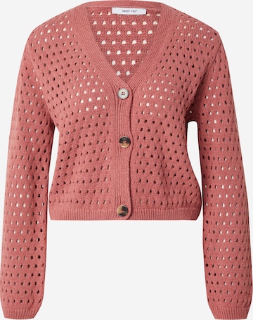 Cardigan 'Cecile' ABOUT YOU en rose : devant