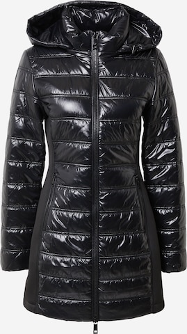 Manteau d’hiver Calvin Klein en noir : devant