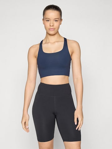 Girlfriend Collective Бюстье Спортивный бюстгальтер 'Paloma' в Синий: спереди