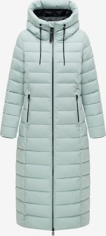 Cappotto invernale 'Vanillawolke 14' di NAVAHOO in verde: frontale