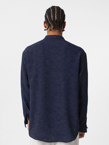 Comfort fit Camicia di Dandalo in blu