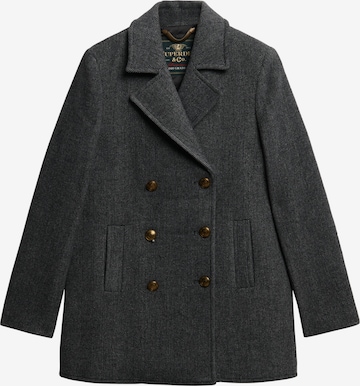 Superdry & Co Tussenmantel in Grijs: voorkant