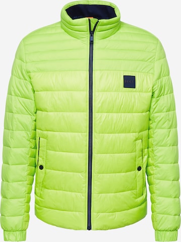 BOSS Orange Between-Season Jacket 'Oden' in Green: front