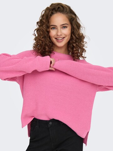 ONLY Pullover 'ONLLuna' in Pink