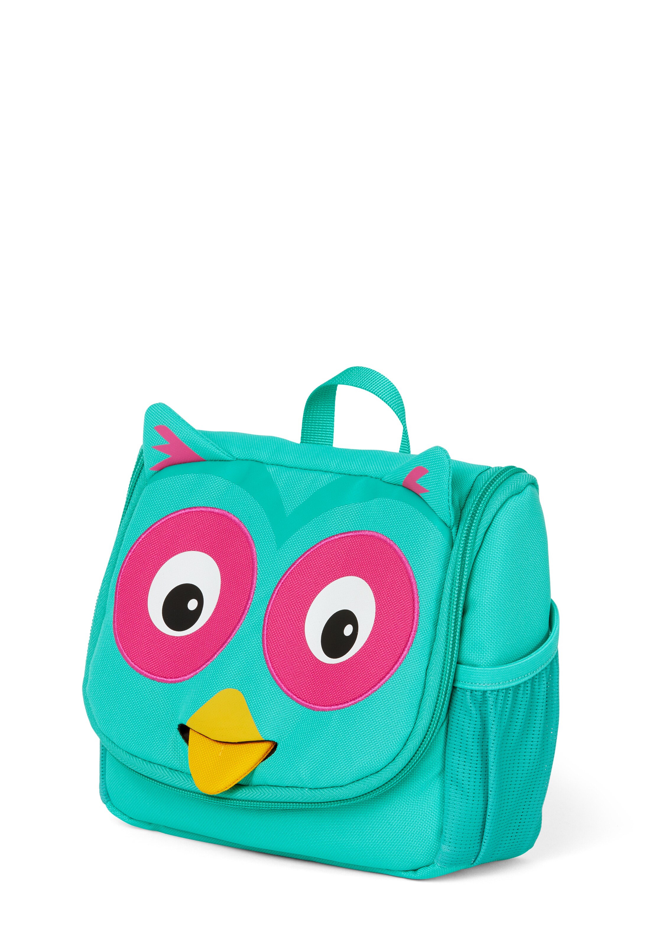 Affenzahn Kulturtasche 'Eule' in Grün