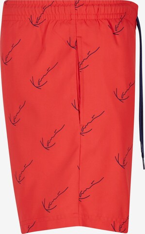 Karl Kani Boardshorts in Rood