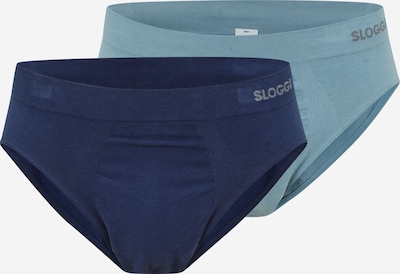 SLOGGI Slip 'GO' u sivkasto plava / tamno plava, Pregled proizvoda