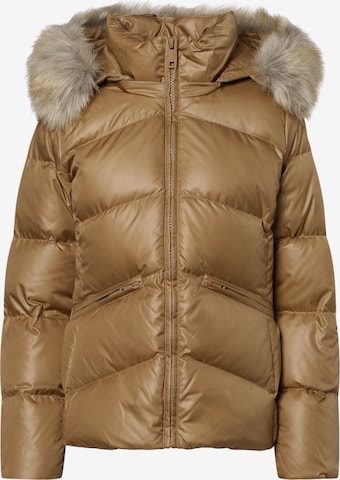 Calvin Klein Winterjas in Beige: voorkant