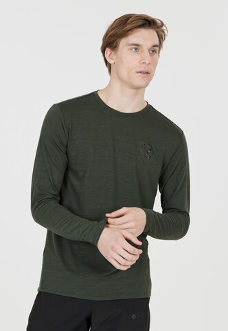 Virtus Performance Shirt 'JOKER M L/S' in Green: front