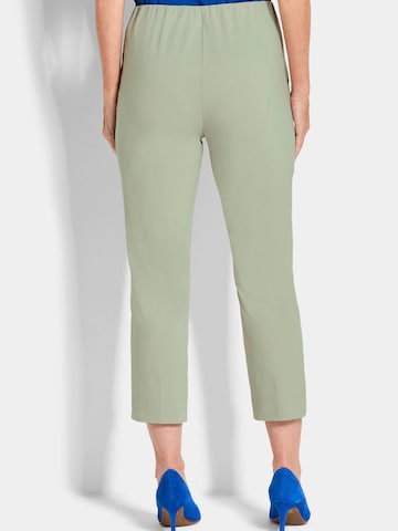 Coupe slim Pantalon Goldner en vert