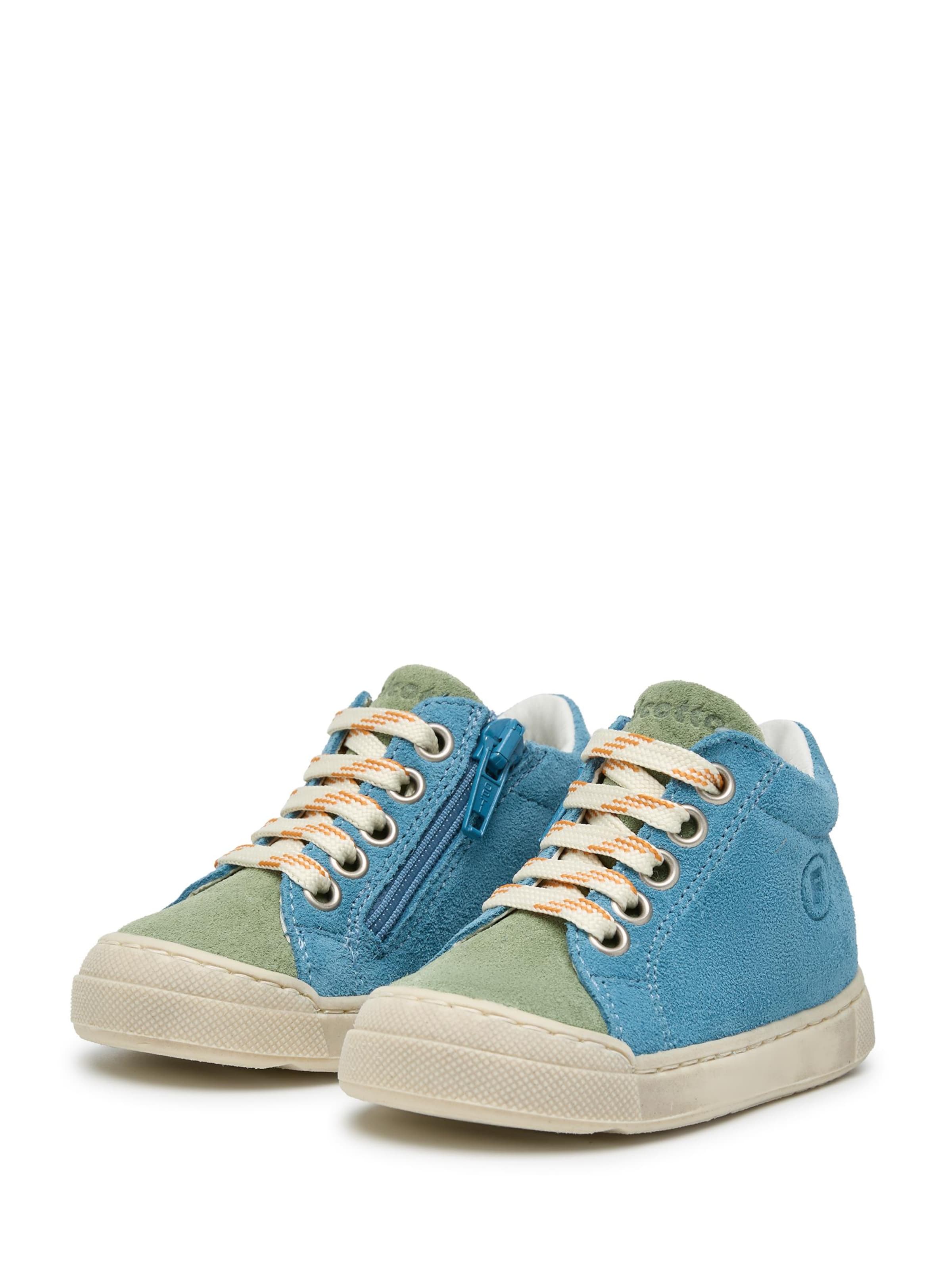 Chaussure basse 'SNOPES ZIP' Falcotto en bleu : devant