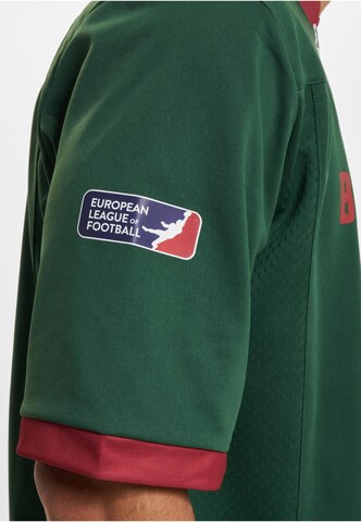 European League of Football Shirt 'DefShop x European League of Football Barcelona Dragons Authentic Game' in Green: front