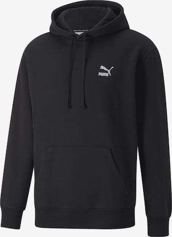 Sweat-shirt PUMA en noir : devant