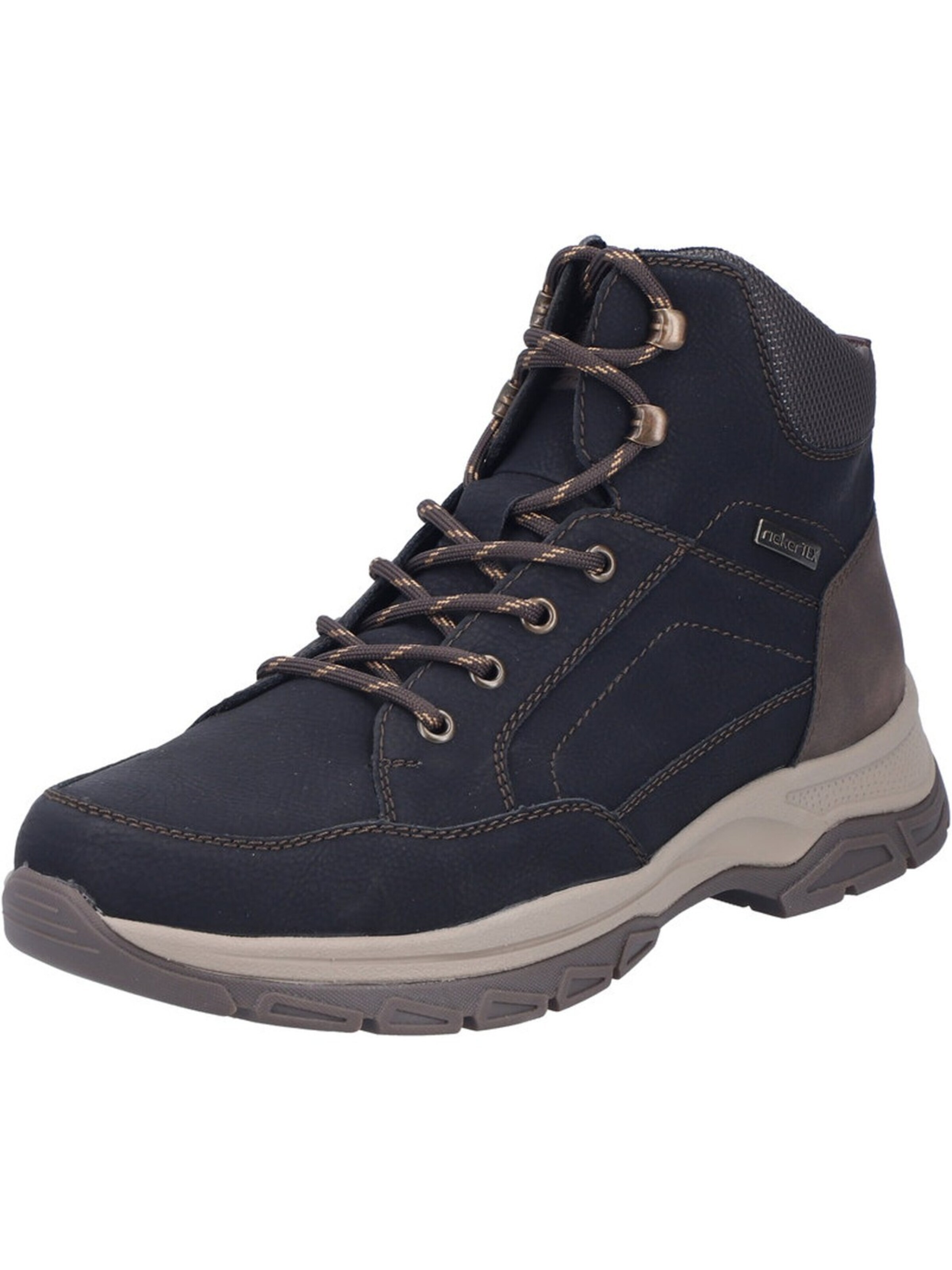 Boots Rieker en bleu : devant