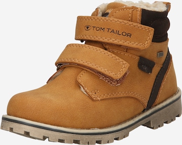 TOM TAILOR Boots in Beige: front