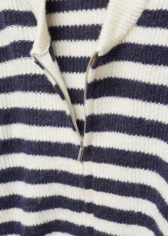 MANGO Knit Cardigan 'Cadaques' in Blue