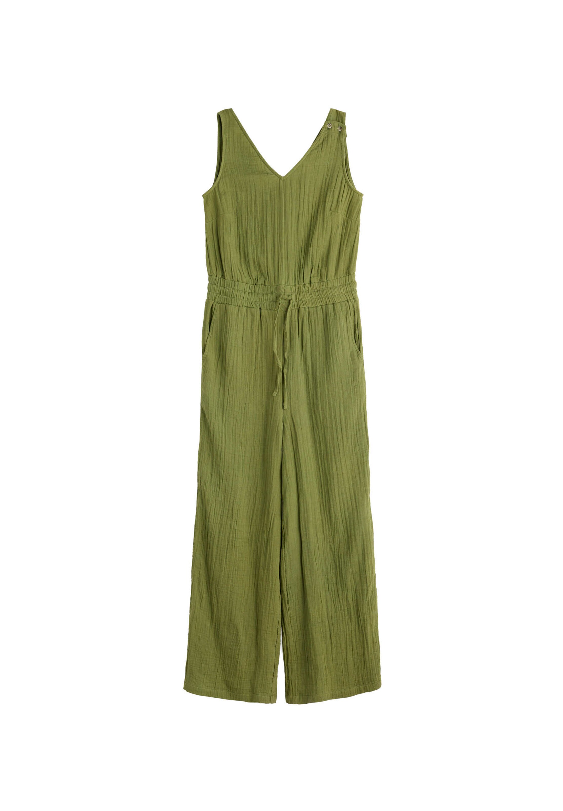 Seasalt Cornwall Jumpsuit 'Trembetha' i grøn: forside