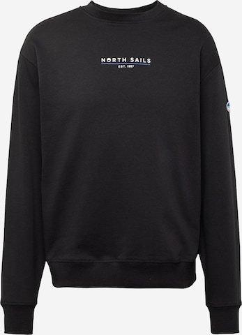 North Sails - Sweatshirt em preto: frente