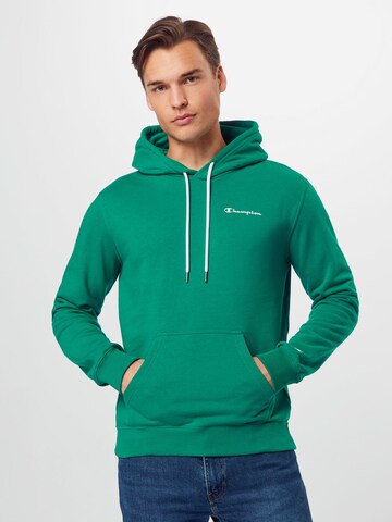 Champion Authentic Athletic Apparel Sweatshirt in Groen: voorkant