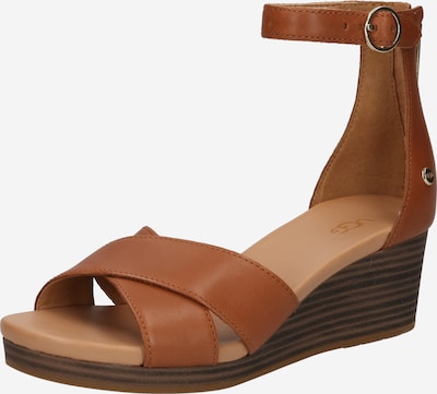 Sandale 'Eugenia' UGG pe maro caramel, Vizualizare produs