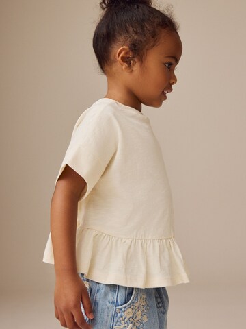 T-Shirt Next en blanc