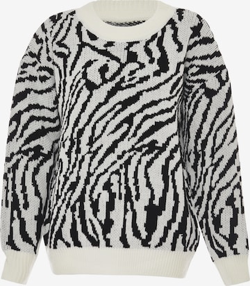 ebeeza Trui in Wit: voorkant