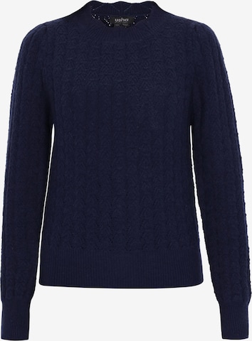 usha BLACK LABEL - Pullover em azul: frente